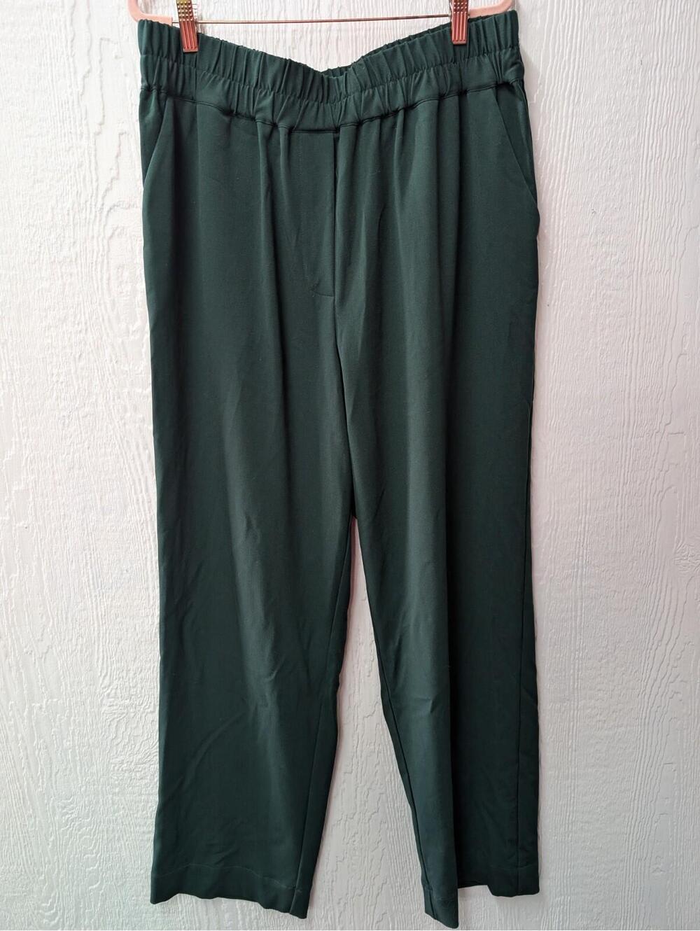 NWT Universal Standard Eden Twill Pull-On Pants Green Size Small US 14-16